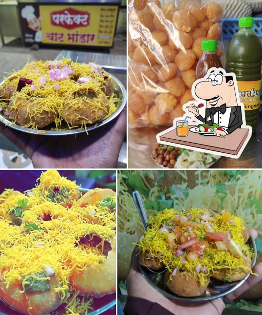 Food at Perfect Chat Bhandar