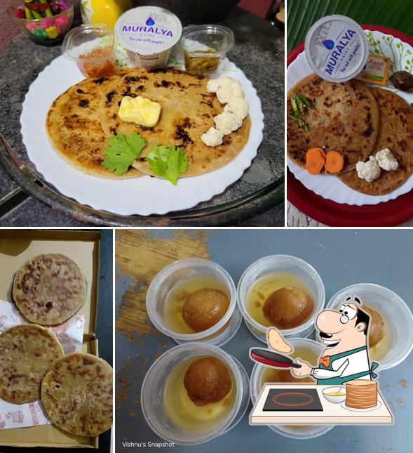 Pancakes at Vishnu Ka Dhaba