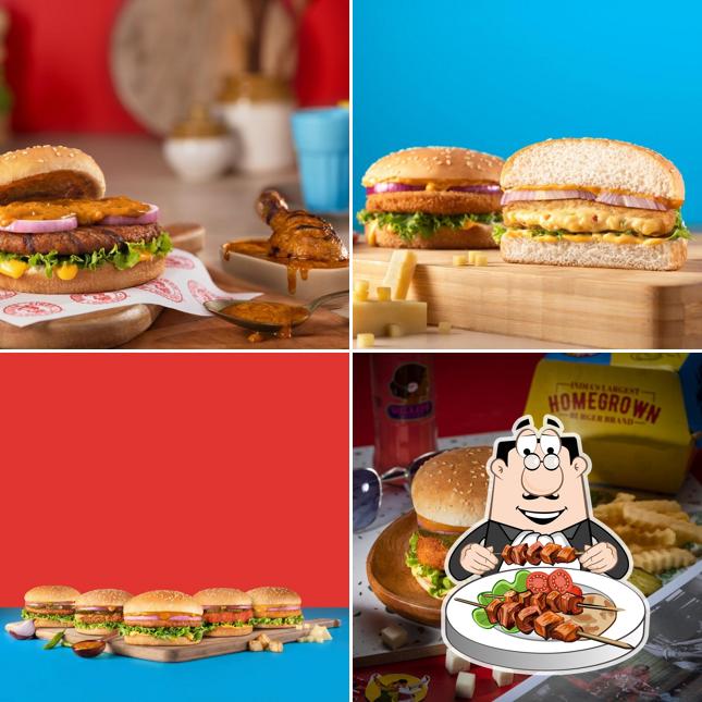 Food at Burger Singh