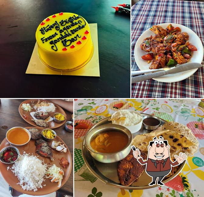 Food at Agonda Garden Resto Bar