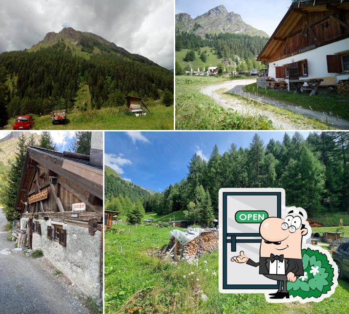 Gli esterni di Gartenbergbeizli TANNA DA MUNTANEL