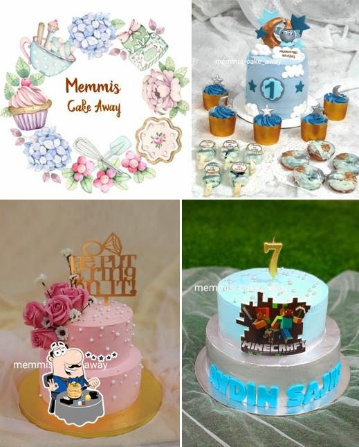 Food at Memmis Cake Away