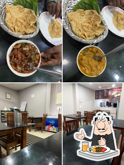 The restaurant's food and interior