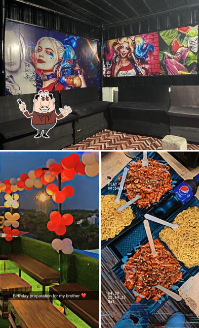 Meals at Vpirates café & rooftop