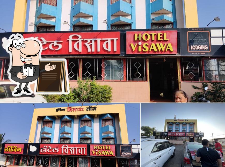 You can get some fresh air at the outside area of Hotel Visawa
