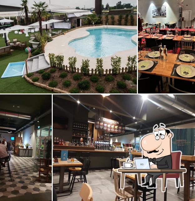 Dai un'occhiata agli interni di Beat Restaurant