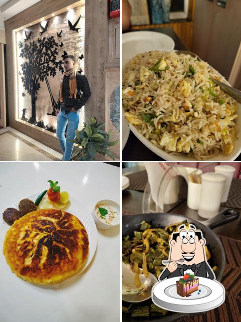 Chocolate cake at HOTEL GRAND SR