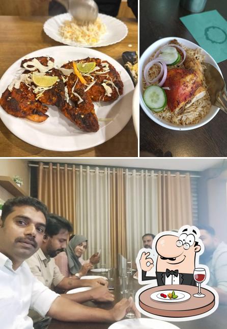 The photo of food and beverage at Mandhi palace