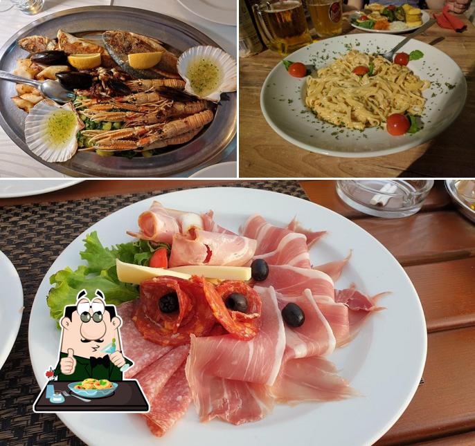 Cibo al Pizzeria Burin Piran