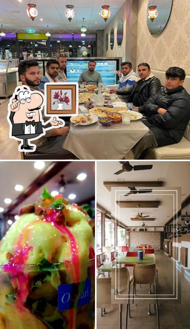 SAFFRON CAFE is distinguished by interior and food