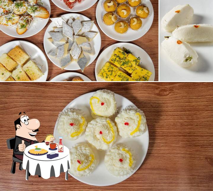 Cheese plate at Shree Bankey Bihari Misthan Bhandar