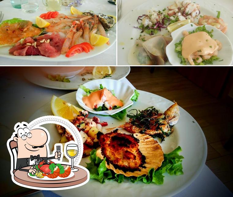 Gli ospiti di Ristorante da Isa possono provare diversi prodotti di cucina di mare