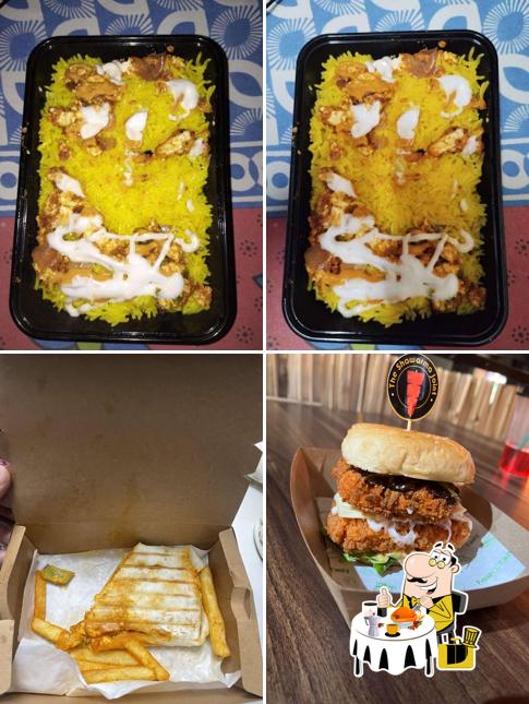 Food at The Shawarma Joint