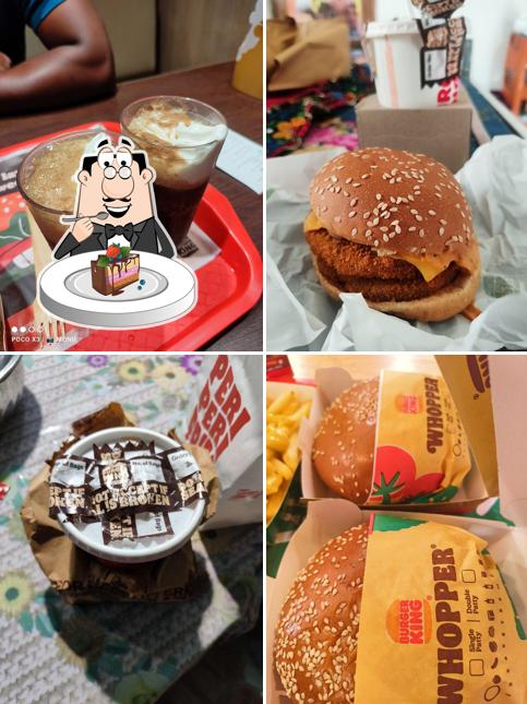 Chocolate cake at Burger King