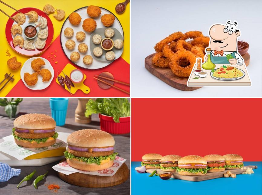 Food at Burger Singh - Big Punjabi Burgers