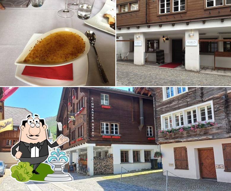 Tra le varie cose da Hotel & Restaurant zum schwarzen Bären si possono trovare la esterno e cibo