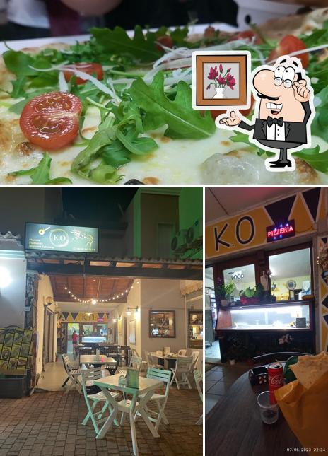 La immagine di interni e cibo da K.O Pizzeria Piadineria Sfiziosità