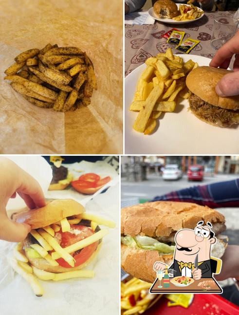 Panino con maiale stirato al Mauri's Hamburgheria