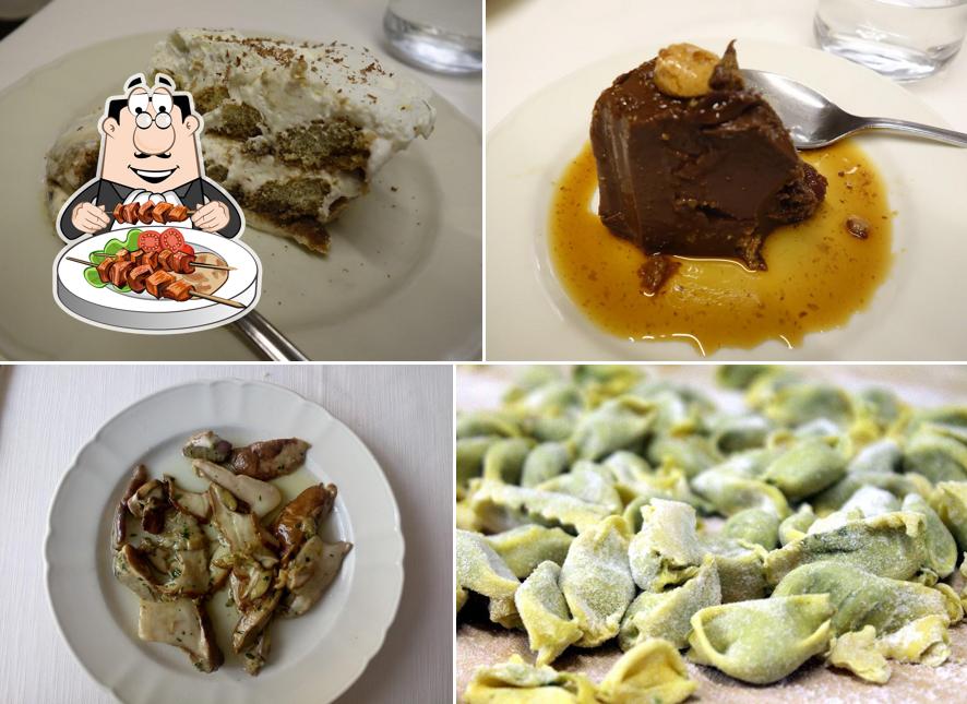 Cibo al Ristorante Trattoria Terme