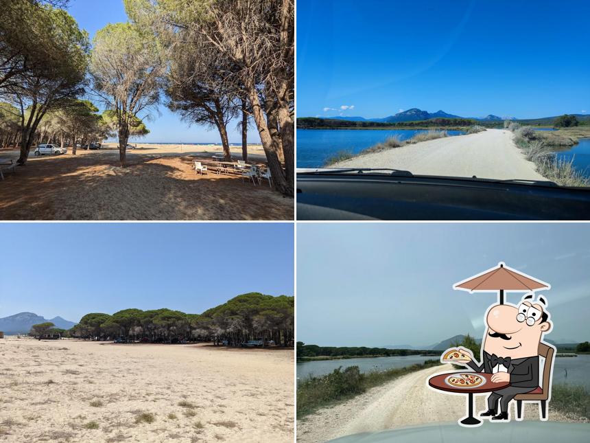 La parte esterna è una caratteristica importante di Su BarOne risto beach bar