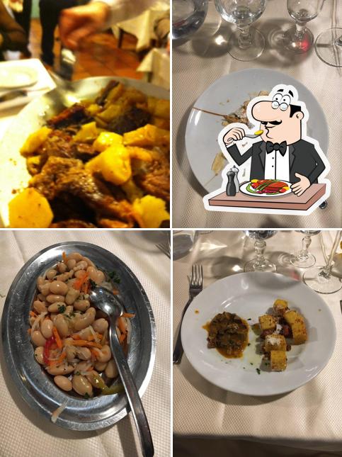Cibo al Ristorante Villa Feronia
