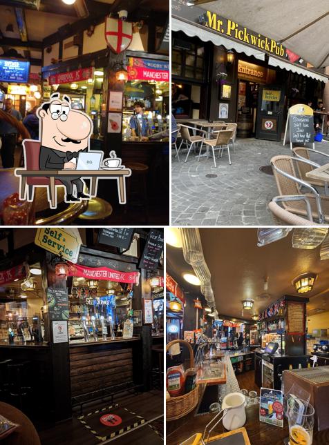 Dai un'occhiata agli interni di Mr. Pickwick Pub Baden