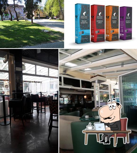 Gli interni di Caffe bar "Imago"