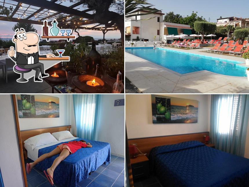 Dai un'occhiata agli interni di Hotel Cristina con piscina