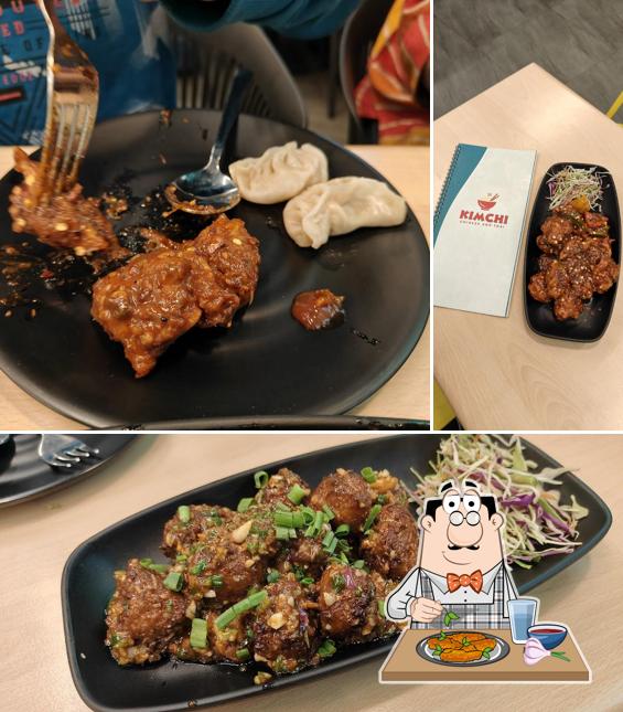 Chicken wings at Kimchi