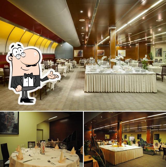 Gli interni di Mediterraneo Restaurant
