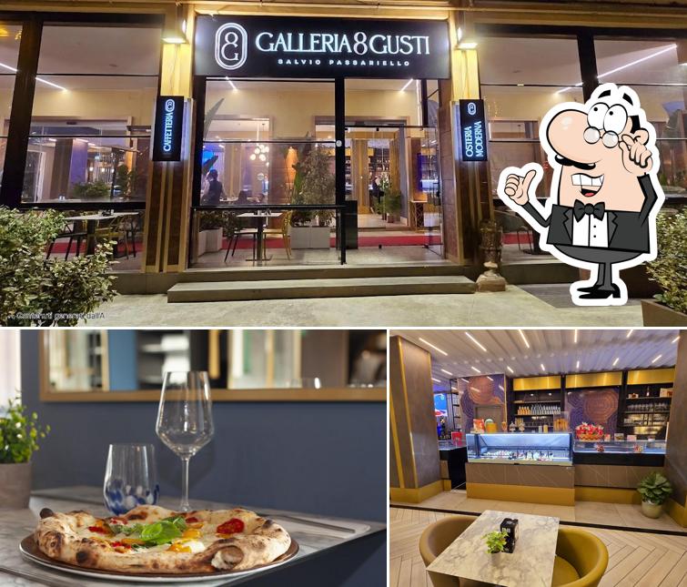 Guarda la immagine che presenta la interni e cibo di Galleria 8 Gusti
