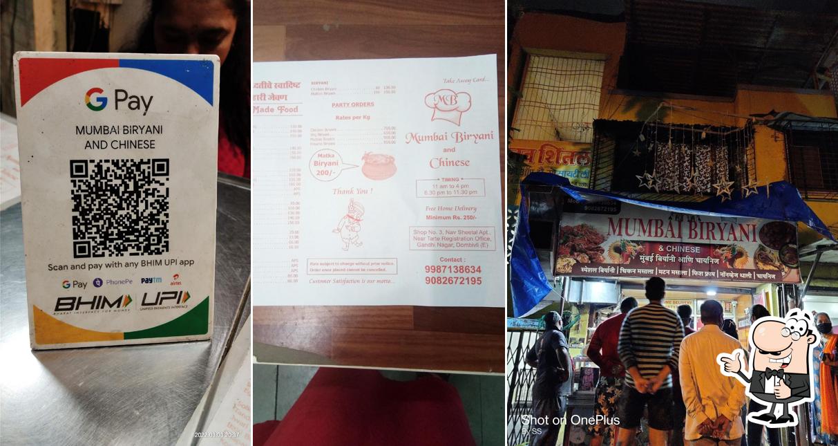 Here's a pic of Mumbai Biryani & Chinese