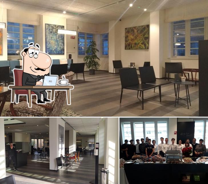 Gli interni di Noisteria Cafè e Restaurant