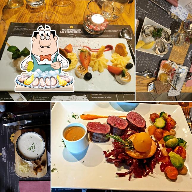 Ostriche al Brasserie Le National