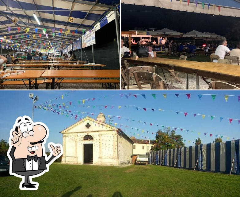 Tra le diverse cose da Sagra a San Sisto si possono trovare la interni e esterno