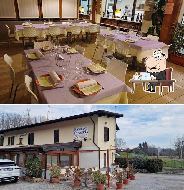 Dai un'occhiata agli interni di Ristorante Pizzeria ziocosimo e caterina