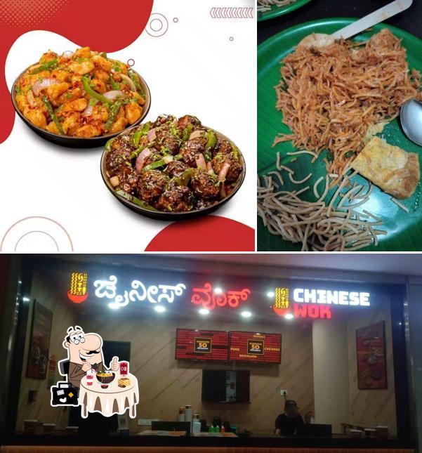 Take a look at the image displaying food and beverage at Chinese Wok