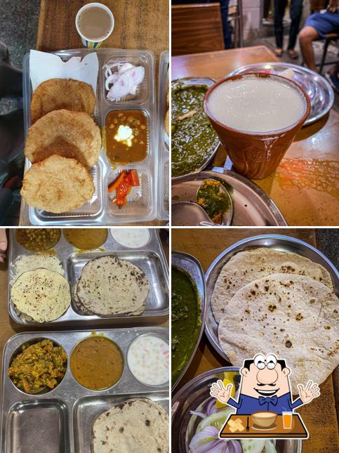 Food at Gurdev Punjabi Restaurant
