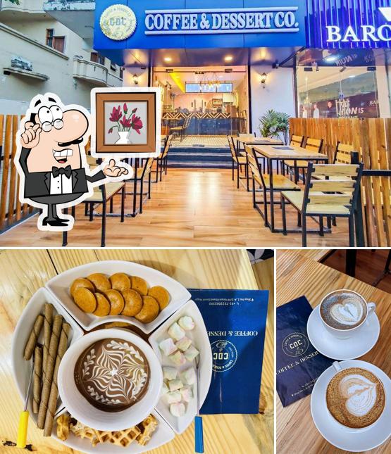 The interior of Coffee & Dessert Co