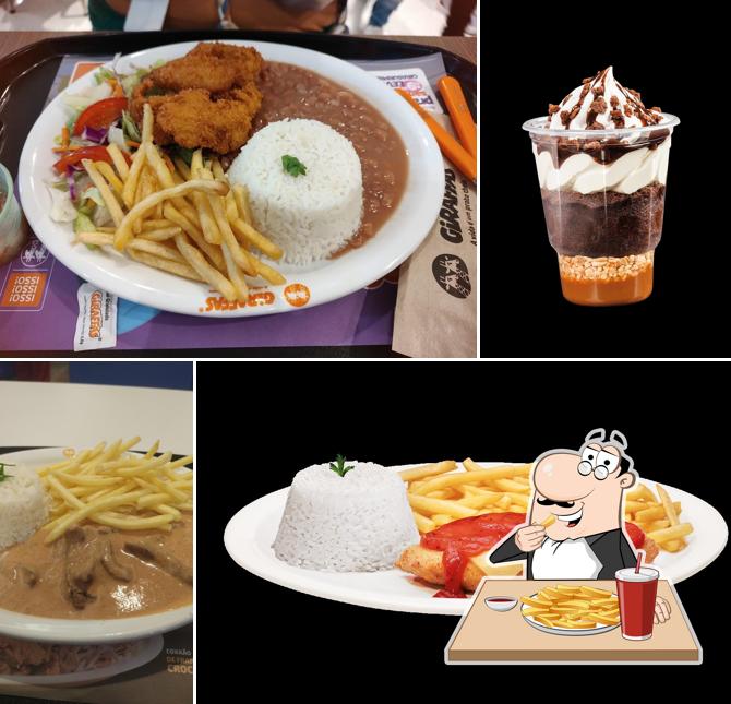 Batata frita em Giraffas Shopping Cidade São Paulo