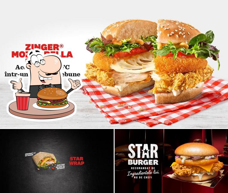 Les hamburgers de KFC Roman Value Center will satisferont différents goûts