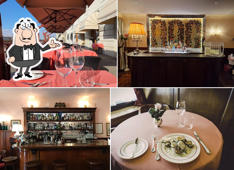 Dai un'occhiata agli interni di Harry's Bar The Garden