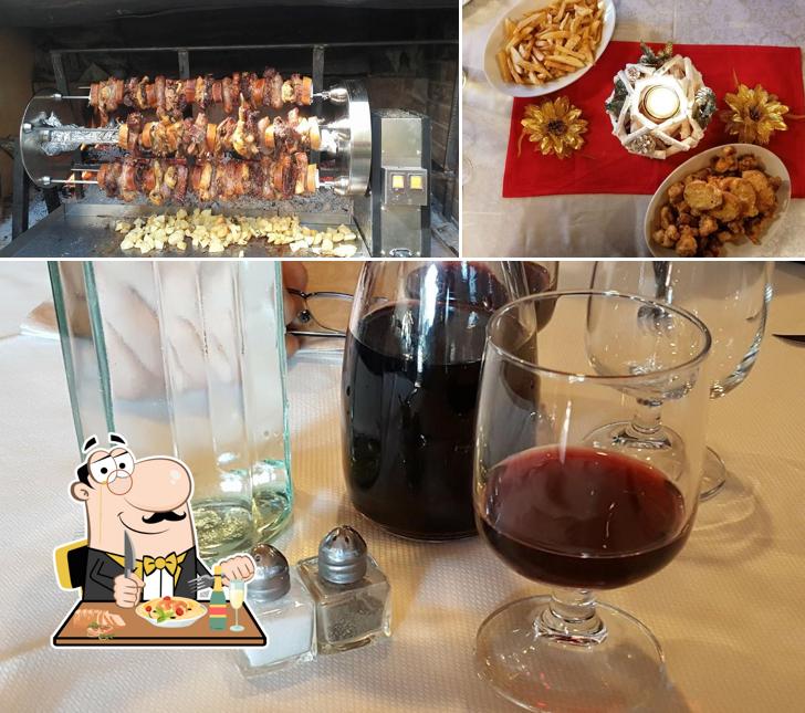 Platti al Agriturismo Ristorante Stazione di Monta