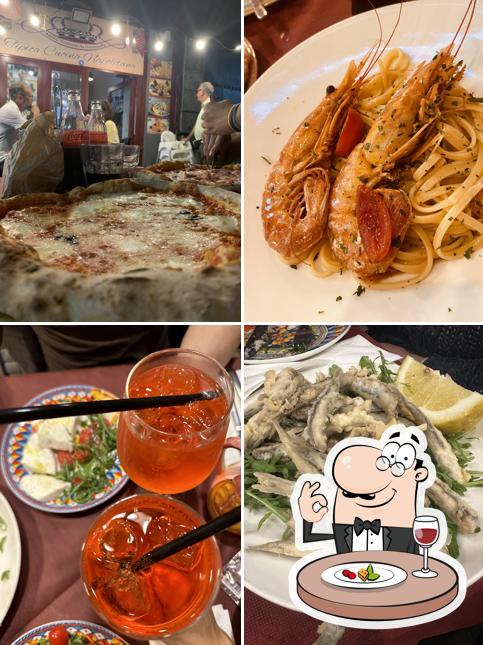 Platti al Antica Trattoria da Nanninella Napoli