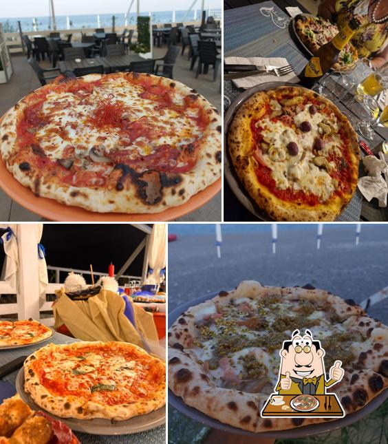 Scegli una pizza a Beautiful Beach