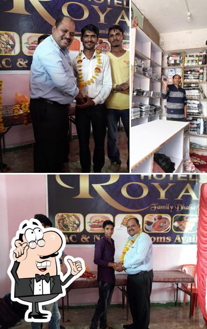 The interior of Hotel Royal Family Dhaba and Restaurants (Veg Restaurant only)