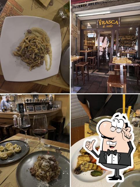 Dai un'occhiata agli interni di Osteria La Frasca al Vicolo