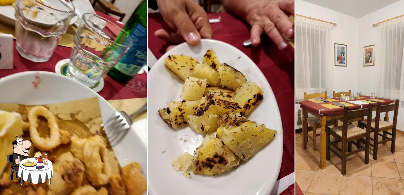 Piatto di formaggi al Osteria dal Lupo