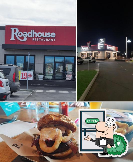 Guarda la immagine che mostra la esterno e cibo di Roadhouse Restaurant Fiorano Modenese