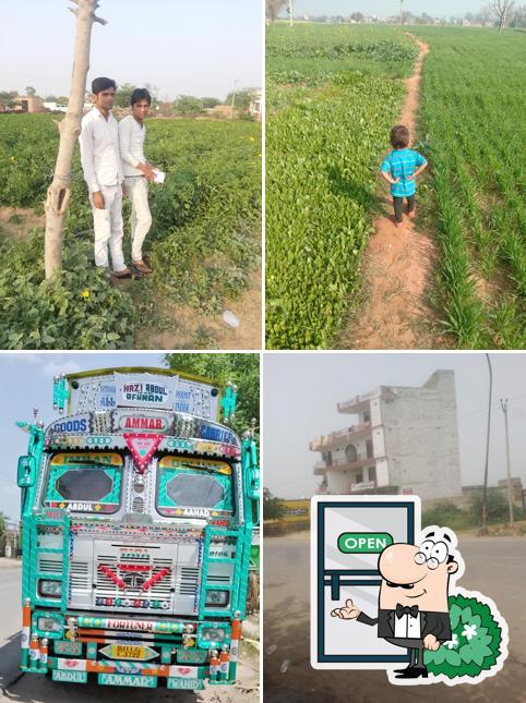 The exterior of Sahara Family Restaurant